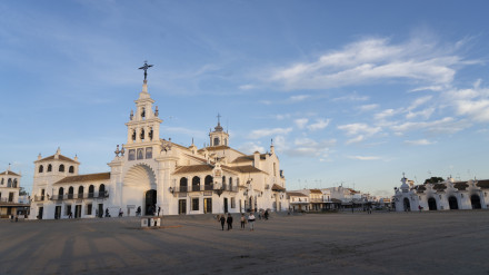 Santuario de El Rocío, en Almonte