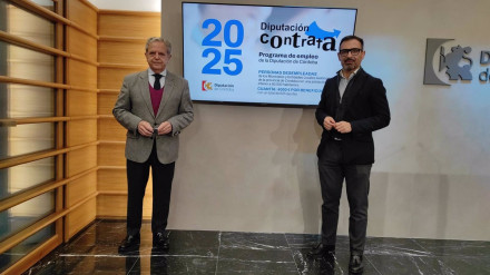 Salvador Fuentes (izda.) y Félix Romero en la presentación