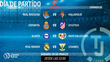 Previa Tiempo de Juego jornada 29 Primera División