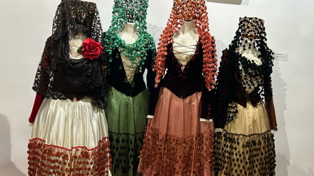 Trajes de maja granadina del siglo XVIII