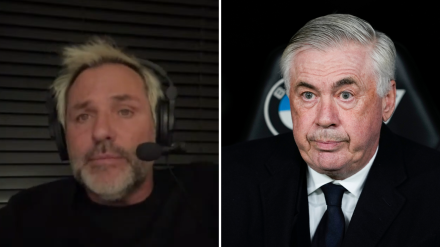 Santi Cañizares y Carlo Ancelotti