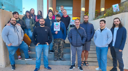 Protesta por ERE en Odilo