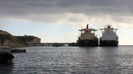 Foto de dos buques gaseros operados por Reganosa