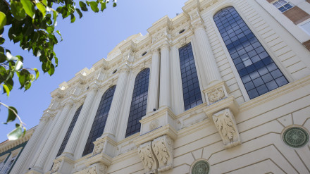 Fachada del Gran Teatro de Huelva