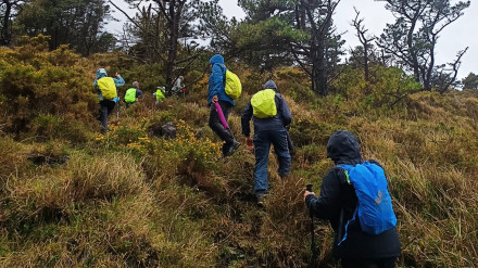 Foto de archio de una de las rutas
