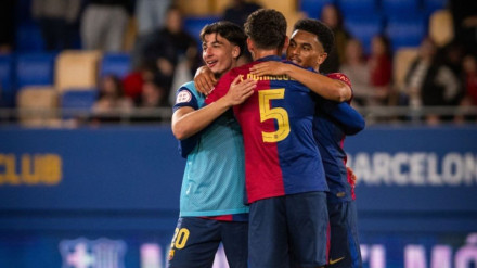 Desde Setiembre el filial del Barça no ganaba en casa