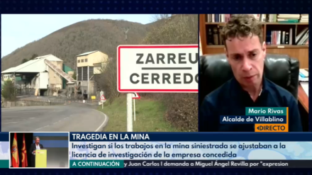 El alcalde Mario Rivas, en TRECE