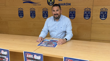 Ibán Santalla es concejal de Xuventude de Narón