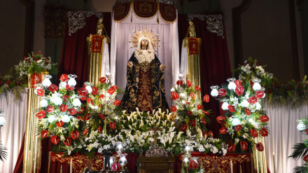 Altar de una edición anterior de la Salve Grande