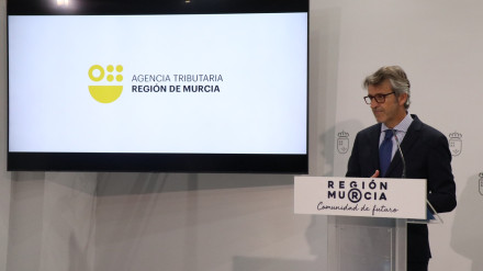 El consejero de Economía y Hacienda, Luis Alberto Marín
