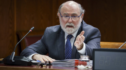 El presidente de Tragsa, Jesús Casas Grande, comparece ante la Comisión de Investigación sobre el ‘caso Koldo’, en el Senado