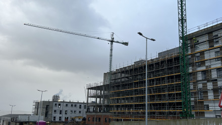 Estado actual de las obras en el Hospital Arquitecto Marcide de Ferrol