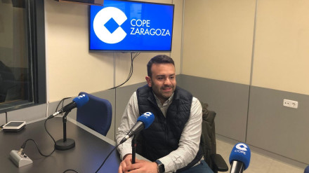 Javier Domeque, director de márketing de Bodegas San Valero, los estudios de COPE.