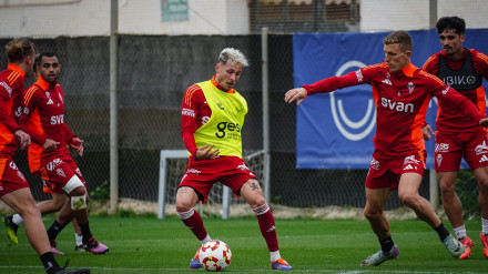 Alberto González, capitán del Real Murcia