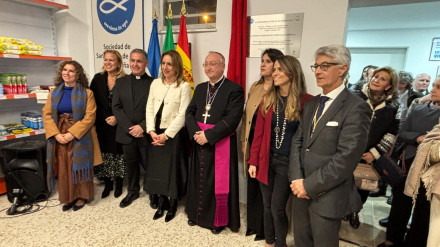 Inauguración del Economato Virgen  de la Estrella