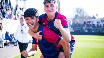 El Barcelona se clasificó para la Final a Cuatro de la Liga de Campeones juvenil
