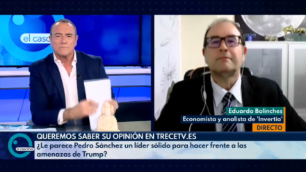 El economista Eduardo Bolinches, en TRECE