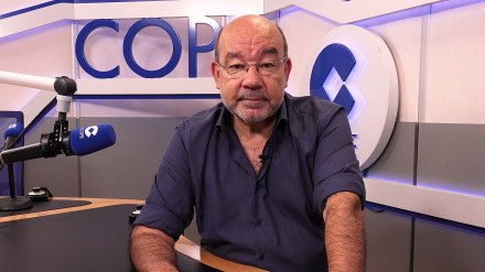 Ángel Expósito durante el videoblog