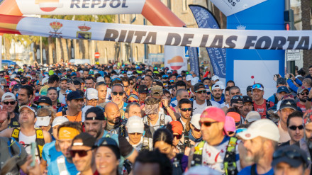 Salida de la Ruta en una pasada edición