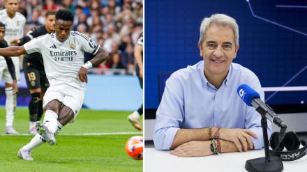 Manolo Lama habla del penalti fallado por Vinicius.
