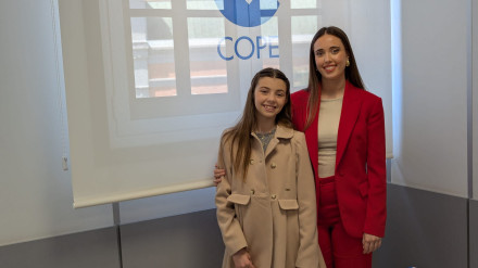 Alejandra Belmonte Alba Franco, en COPE Murcia