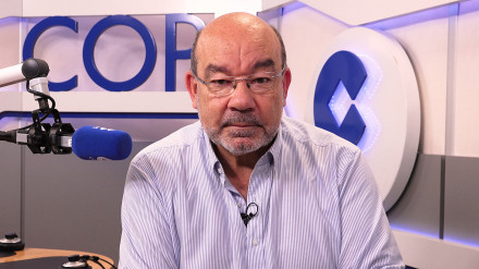 Ángel Expósito durante el videoblog