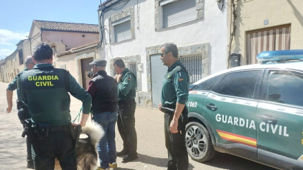 La Guardia Civil de Zamora en Corrales del Vino