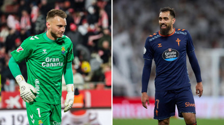 Jasper Cillessen y Borja Iglesias