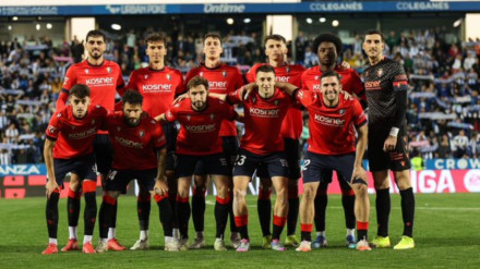 Leganés 1 - Osasuna 1 en Butarque