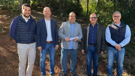 El Consell Insular y el Ayuntamiento de Ferreries mejorarán los miradores de Cala Galdana