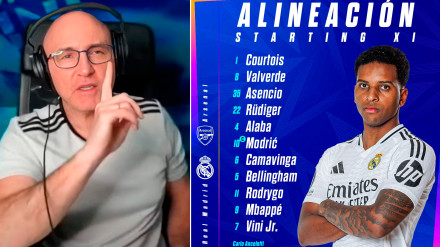 Julio Maldonado 'Maldini' | El once del Real Madrid en Londres frente al Arsenal