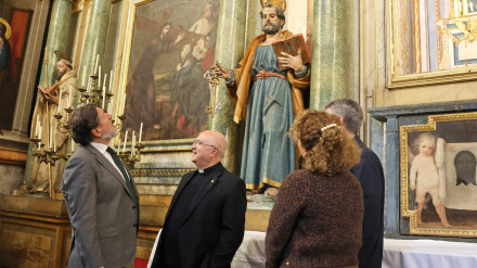 San Pedro recupera su esplendor: restauran una joya del siglo XVII en la Catedral de Jaén