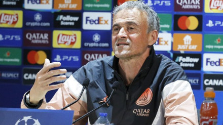 Luis Enrique, técnico del PSG