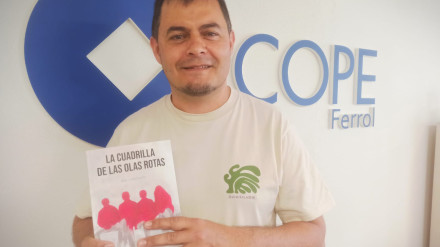 Miguel Castro Serantes en los estudios de COPE Ferrol
