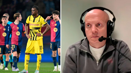 Marcos López, comentarista en Tiempo de Juego del Barcelona-Dortmund de Liga de Campeones