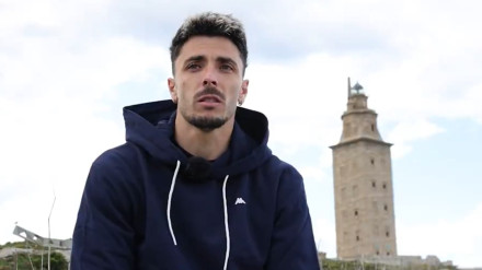 Ximo Navarro, en la Torre de Hércules