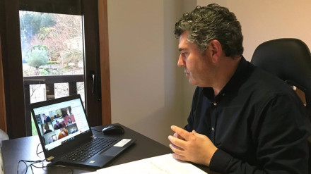 Ovidio Rodeiro, alcalde de Boqueixón, en una imagen de archivo