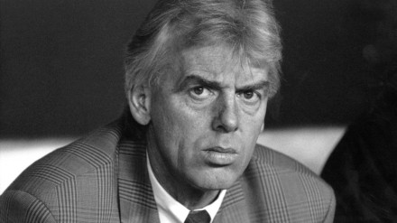 Leo Beenhakker, durante su etapa como entrenador del Real Madrid