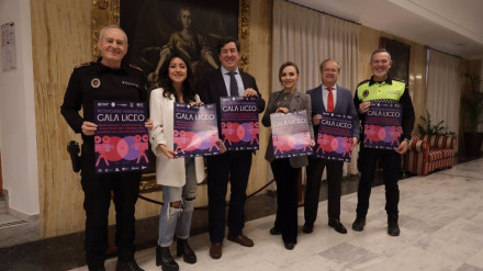 Presentación del IV concurso audiovisual 'Gala Liceo' de Policía Local y el Ayuntamiento