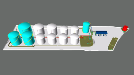Recreación virtual del proyecto a materializar en Caneliñas