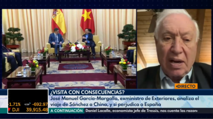 El exministro José Manuel García-Margallo, en TRECE