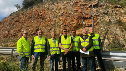 Recepcionado el proyecto de las obras de estabilización del talud de la carretera de Son Bou