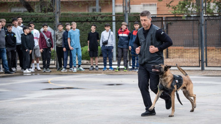 Exhibición Unidad Canina IES Emérita Augusta