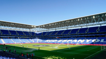 Panorámica del RCDE Stadium antes de un partido del Espanyol