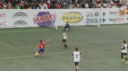 Gol de Luca Villa, con el Atlético