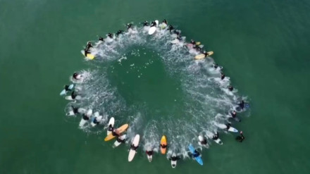 Despedida del mundo del surf a Paco Valdano