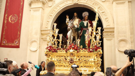 Salida de la Entrada de Jesús en Jerusalén