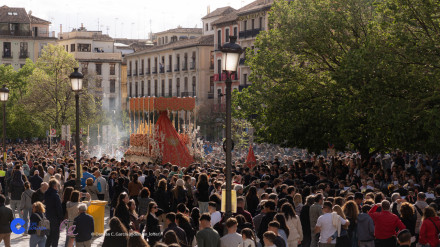 La Virgen de los Dolores en Plaza Nueva
