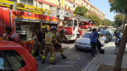 Detenido un hombre por el incendio de un garaje en un bloque de Pino Montano el pasado mes de octubre