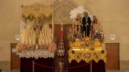 San Pablo regresa este miércoles a su templo y San Gonzalo lo hará este jueves tras las lluvias del Lunes Santo